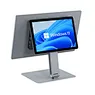 X86 Dual Screen Foldable POS 15.6 +11.6 inch LCD  All-in-One POS device